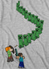 Minecraft Little Boys' & Big Boys' Creeper Walk T-Shirt, Boys 4-18