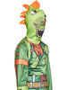 Fortnite Big Boys' T-Rex Costume Zip-Up Hoodie with Mask, Boys M-2XL