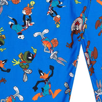 Looney Tunes Boys' Space Jam 2 Flannel Pajama Pants, Sizes 4-8