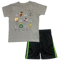 Looney Tunes Boys' Character T-Shirt and Mesh Shorts Set (Toddler Boys)