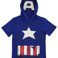 Marvel Avengers Boys 2T-7 Hooded T-Shirts