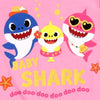 Baby Shark Toddler Girls' Tie-Front Top and Leggings Set, Girls 2T-4T