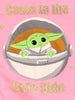 Star Wars The Mandalorian Toddler Girls Baby Yoda Tie-Front Top and Leggings Set