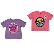 Marvel Little Girls' Spiderman Vintage Mask T-Shirt, Girls 5/6