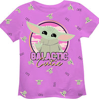 Star Wars The Mandalorian Galactic Cutie T-Shirt (Toddler Girls & Little Girls)