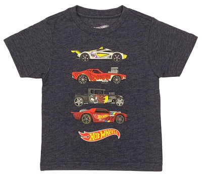 Hot Wheels Toddler Boys Four Car Stack T-Shirt