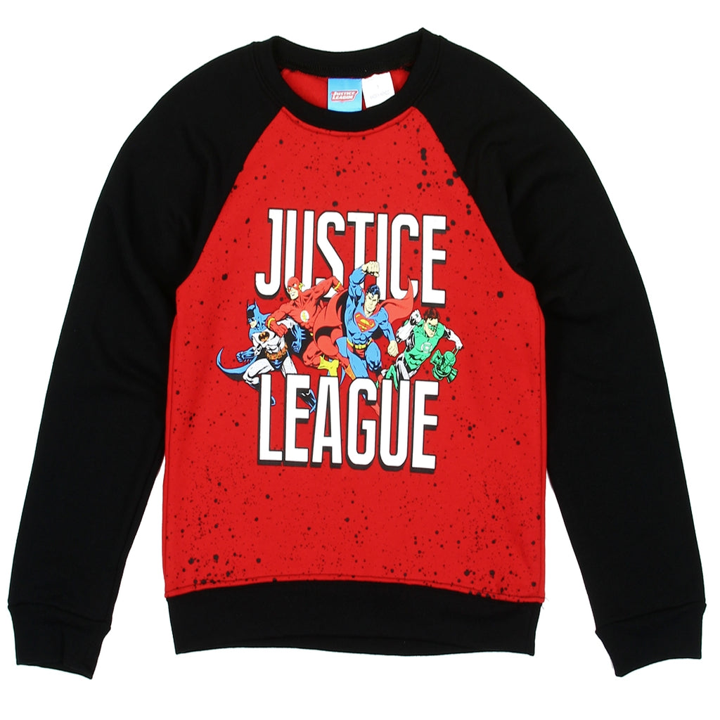 Justice League Boys 4-7 Lightweight Pullover Sweatshirt