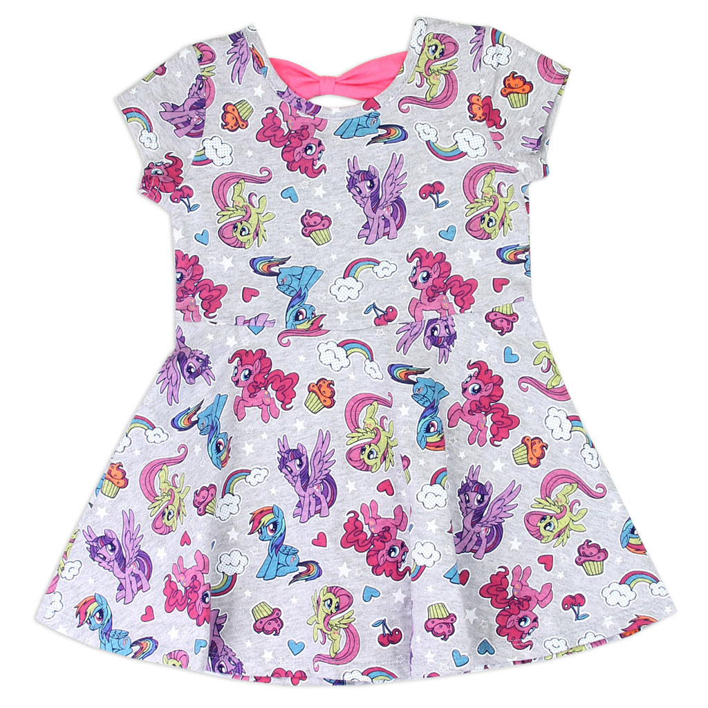 My Little Pony Toddler Girls Allover Print Dress, Sizes 2T-4T | LoCo Apparel My Little Pony Toddler Girls Allover Print Dress, Sizes 2T-4T | LoCo Apparel