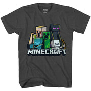 Minecraft Boys 7-18 Naughty Mobs T-Shirt