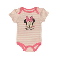 Disney Minnie Mouse 3 Pack Bodysuit Set (Baby Girls)