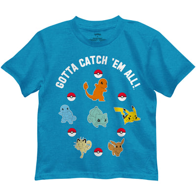 Pokemon Boys 4-7 Gotta Catch 'Em All T-Shirt