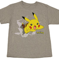 Pokemon Boys 4-16 Pikachu Pika Burst T-Shirt