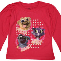 Puppy Dog Pals Toddler Girls Portraits Long Sleeve T-Shirt