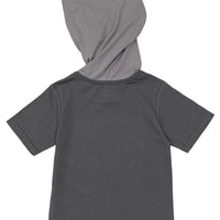 Star Wars The Mandalorian Boys 2T-7 Mando Hooded T-Shirt