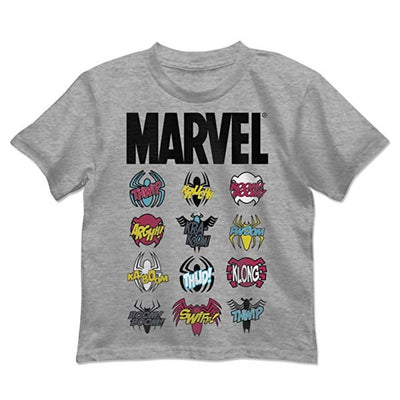 Marvel Boys 2T-7 Spiderman Grided Spidey T-Shirt