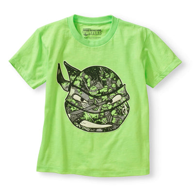 Teenage Mutant Ninja Turtles Boys 4-18 Big Face Graphic T-Shirt