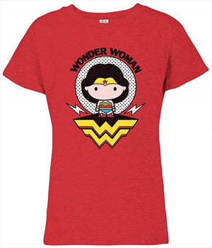 Wonder Woman Girls 6-16 Chibi T-Shirt