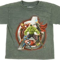 Marvel Avengers Boys 4-16 Group T-Shirt