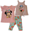 Minnie Mouse Girls 2T-6x 3 Piece Capri Leggings Set