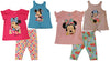 Minnie Mouse Girls 2T-6x 3 Piece Capri Leggings Set