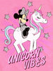 Disney Minnie Mouse Girls 4-6x Unicorn Vibes Fringe T-Shirt