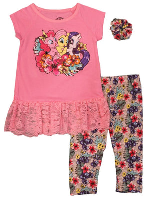 My Little Pony Toddler Girls' Leggings Set with Hair Accessory