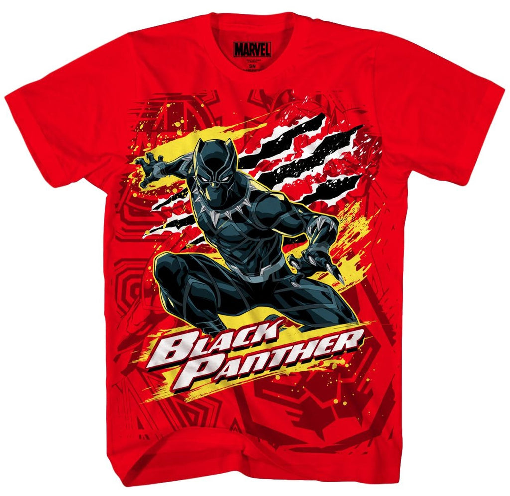 Black Panther Boys 4-18 Panther Party T-Shirt