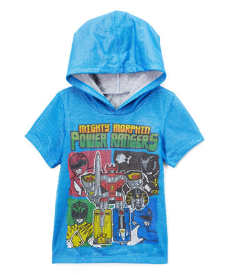 Power Rangers Toddler Boys' Short Sleeve Hooded T-Shirt