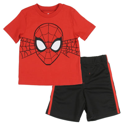 Spiderman Toddler Boys Dazzle Shorts Set