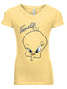 Looney Tunes Girls 6-16 Tweety Bird Face T-Shirt