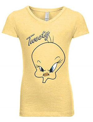 Looney Tunes Mens Tweety Pie Face Faux Pocket T-Shirt – Buy The Best Products In The Online Store - Foto 2